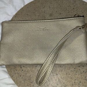 Scout Pouch Clutch Bag Silver/gold 2 tone